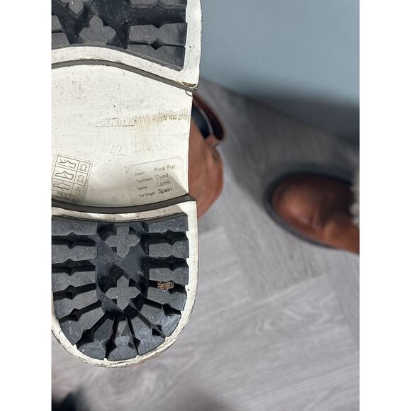 RARE convertible lamb fur shearling boot - Picture 6 of 6